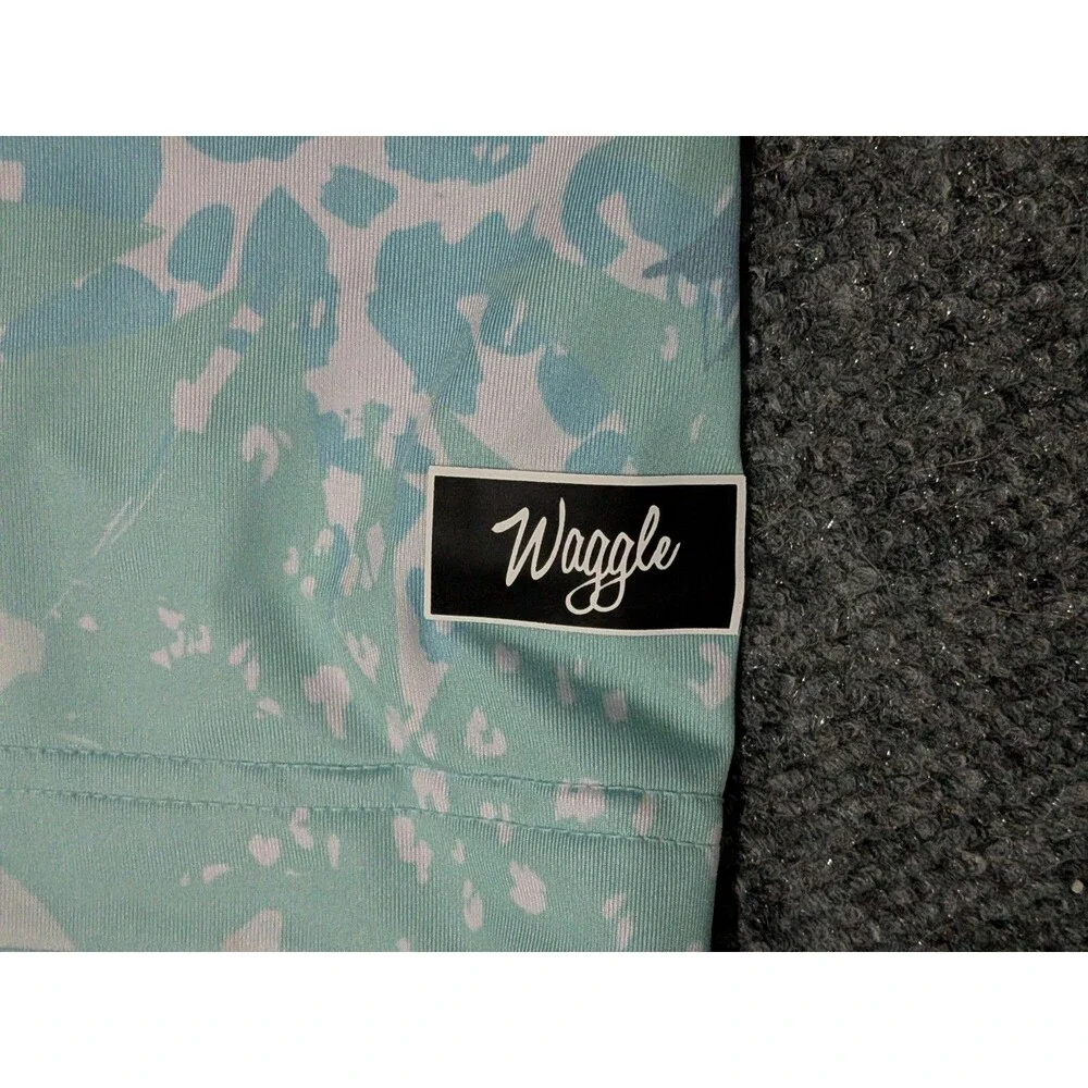 Waggle Polo Shirt Mens XL Performance Stretch Golf - Picture 8 of 8